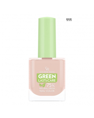 Golden Rose Vernis à Ongles 111 Green Last & Care Nail Color GR 10.2ml