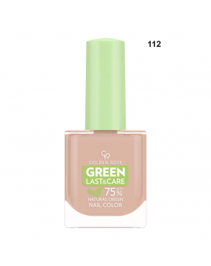 Golden Rose Vernis à Ongles 112 Green Last & Care Nail Color GR 10.2ml