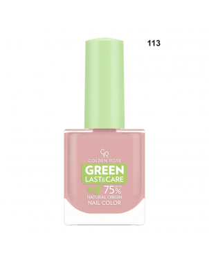 Golden Rose Vernis à Ongles 113 Green Last & Care Nail Color GR 10.2ml