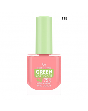 Golden Rose Vernis à Ongles 115 Green Last & Care Nail Color GR 10.2ml