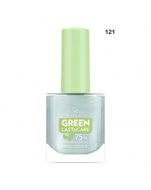 Golden Rose Vernis à Ongles 121 Green Last & Care Nail Color GR 10.2ml