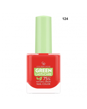 Golden Rose Vernis à Ongles 124 Green Last & Care Nail Color GR 10.2ml