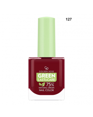 Golden Rose Vernis à Ongles 127 Green Last & Care Nail Color GR 10.2ml