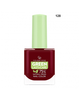 Golden Rose Vernis à Ongles 128 Green Last & Care Nail Color GR 10.2ml