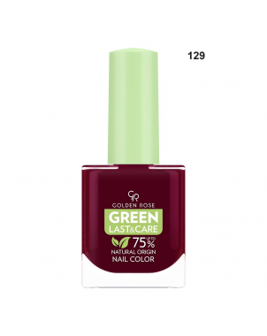 Golden Rose Vernis à Ongles 129 Green Last & Care Nail Color GR 10.2ml