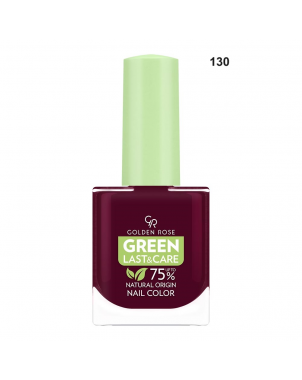 Golden Rose Vernis à Ongles 130 Green Last & Care Nail Color GR 10.2ml