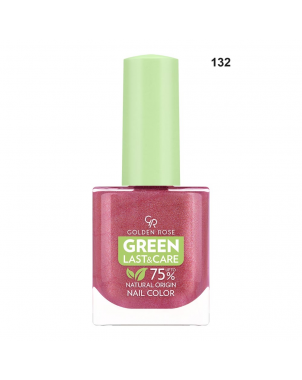 Golden Rose Vernis à Ongles 132 Green Last & Care Nail Color GR 10.2ml