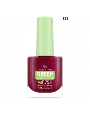 Golden Rose Vernis à Ongles 133 Green Last & Care Nail Color GR 10.2ml