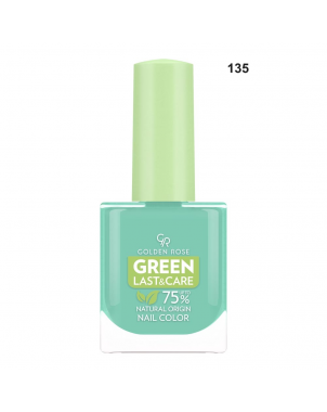 Golden Rose Vernis à Ongles 135 Green Last & Care Nail Color GR 10.2ml