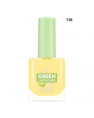 Golden Rose Vernis à Ongles 136 Green Last & Care Nail Color GR 10.2ml