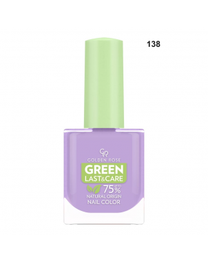 Golden Rose Vernis à Ongles 138 Green Last & Care Nail Color GR 10.2ml