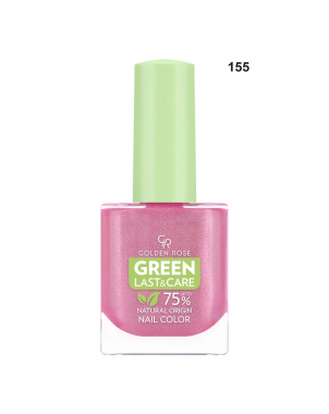 Golden Rose Vernis à Ongles 155 Green Last & Care Nail Color GR 10.2ml