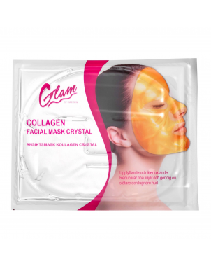 Masque Visage Crystal Collagen Facial Mask Crystal Glam of Sweden