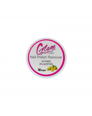 Tampons Dissolvant de Vernis Mango Glam of Sweden Nail Polish Remover Pads