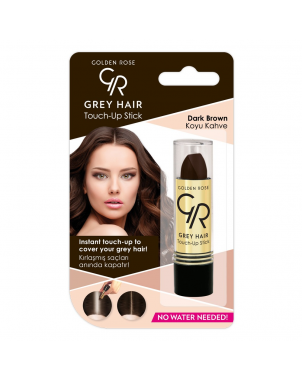 Retouche Cheveux Gris Grey Hair Touch-Up Stick 02 Dark Brown Golden Rose