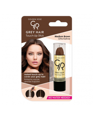 Retouche Cheveux Gris Grey Hair Touch-Up Stick 03 Medium Brown Golden Rose