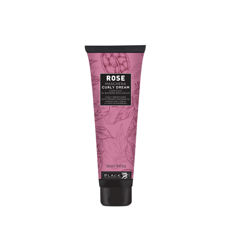 Parisienne Black Curly Dream Masque 150ml Masque à l'Huile de Baobab Bio