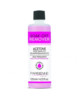 Parisienne Acétone Dissolvant Vernis Permanents et Vernis à Ongles 125ml