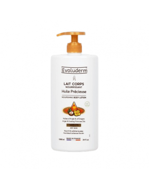 Evoluderm Lait Corps Ultra-Nourrissant Huile Précieuse 1L