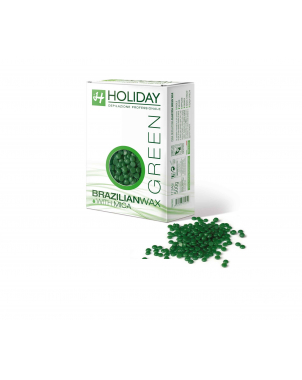 Holiday Depilazione Green 500g Wax - Cire Professionnelle Epilation Corps