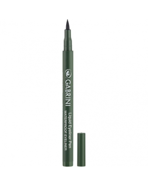 Gabrini Eyeliner Feutre Vert Liquid Eyeliner Pen Waterproof