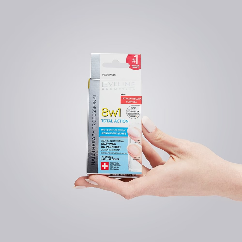Eveline Spa Nail Total Action 8In1 Soins Intensif des Ongles