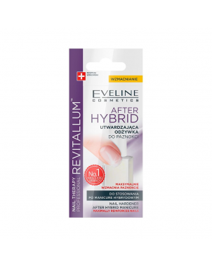 Eveline Durcisseur Soins Ongles Nail Therapy Revitalum After Hybrid Nail Hardener 12ml