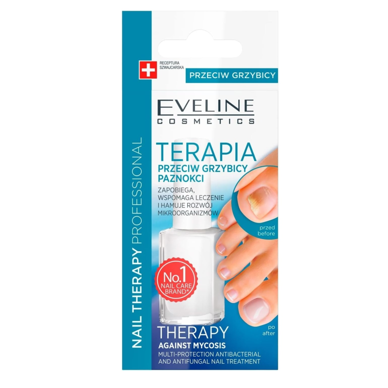 Eveline Soins Anti Mycoses 12ml Nail Therapy Against Mycosis