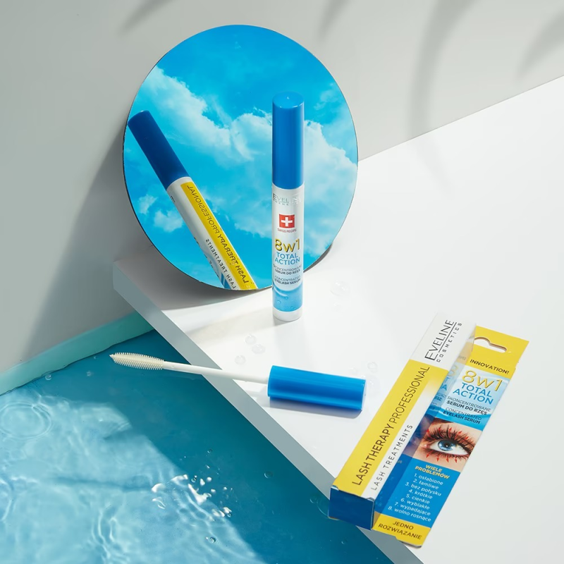 Eveline Sérum Concentré Cils Total Action 8In1 Lash Therapy Total Action Concentrated Eyelash Serum