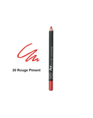 AS Kozmetik Crayon à Lèvres N°30 Rouge Piment - Maquillage Lèvres