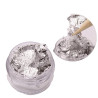 Feuille d'Argent Boîte Décoration Nail Art Soin Accessoire Onglerie