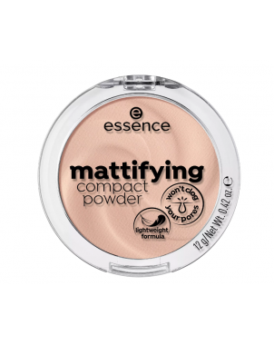 Essence Mattifying Compact Powder 11 Pastel Beige Poudre Compacte Matifiante