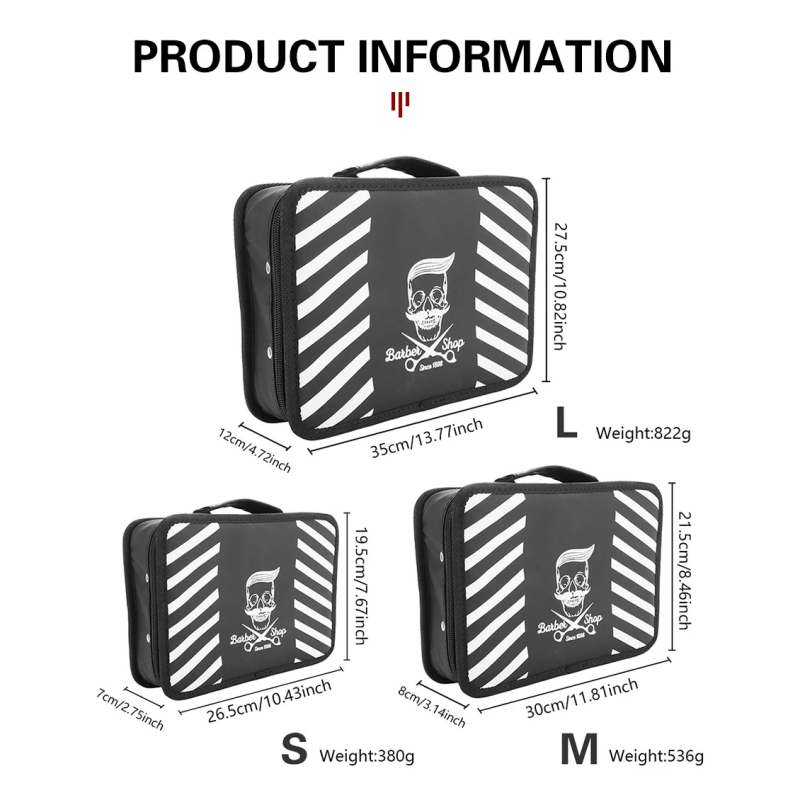 Valise Coiffeur Professionnel Petite Barber Shop Bag Trousse Outils Barbe