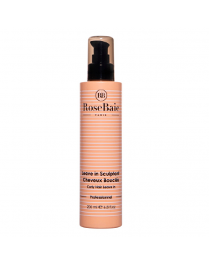 Crème Leave In Sculptant Cheveux Bouclés 200ml RoseBaie Avocat x Kératine Curly Hair