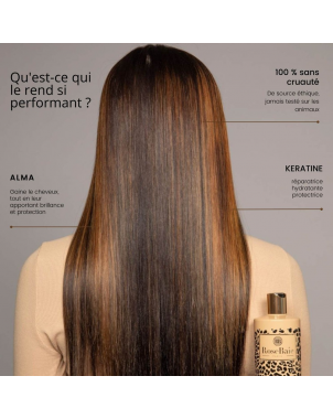 Shampoing Amla x Kératine 500ml RoseBaie Brillance et Gainage