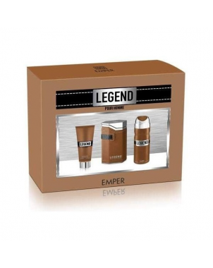 Coffret Homme Legend Eau de Toilette 3en1 Emper Perfumes Privé