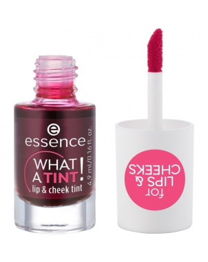 Essence What a Tint Lip & Cheek Tint Rouge à Lèvres Couvrance Légère et Blush 2en1 01 Kiss From a Rose
