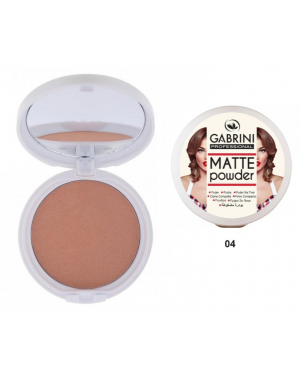 Gabrini Fond de Teint Poudre Compact 04 Fond de Teint Poudre Matte