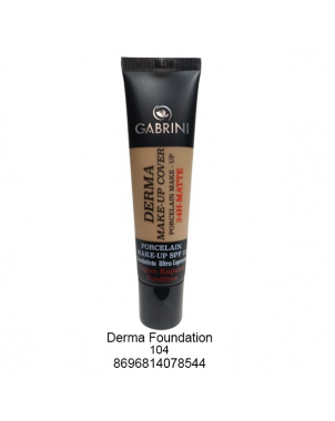 Gabrini Derma Fond de Teint 104 Fond de Teint Matte SPF15