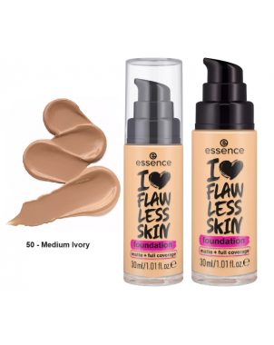 Essence Fond de Teint Matt 50 Medium Ivory SPF20 I Love Flawless Skin Foundation