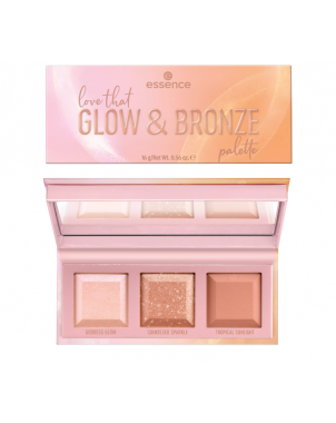 Essence Palette Bronzer & Highlighter Love that Glow Illuminateur et Bronzeur Glow & Bronze