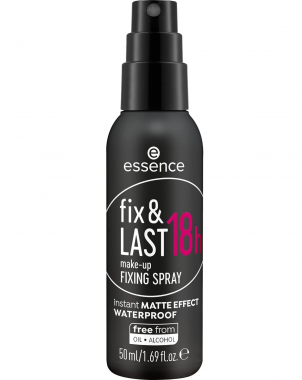 Essence Fixateur Maquillage 50ml Fix & Last 18h Make Up Fixing Spray Fixateur