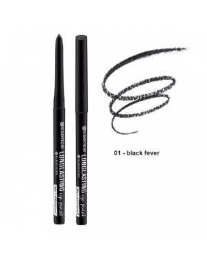 Essence Crayon Long Lasting Eyeliner 01 Black Fever Crayon Yeux Waterproof