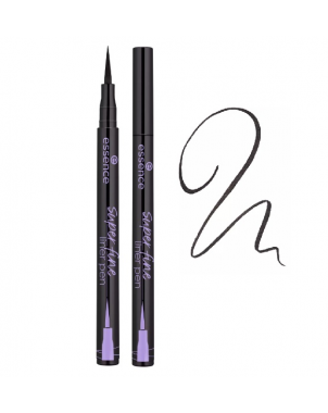 Essence Eyeliner Super Fine Noir Super Fine Liner Pen Stylo Eyeliner