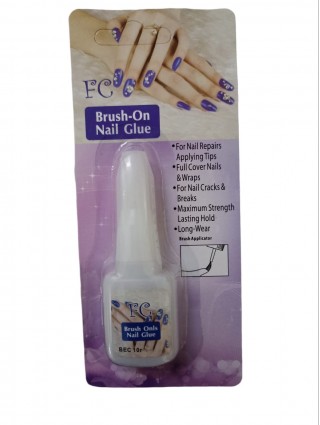 Colle à Ongles FC Brush On Nail Glue - Faux Ongles et Capsules Gel