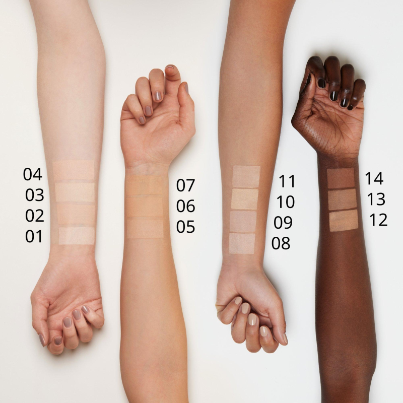 Essence 16h Cover & Last Powder Foundation 01 Fond de Teint Poudre LongueTenue