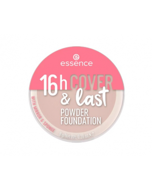 Essence 16h Cover & Last Powder Foundation 04 Fond de Teint Poudre LongueTenue