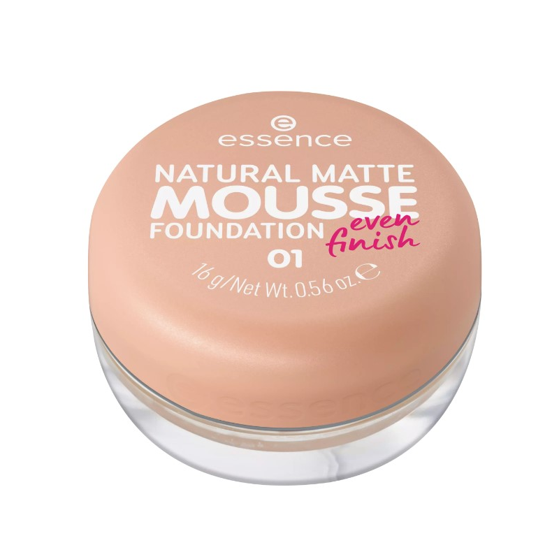 Essence Fond de Teint Mousse Matte Natural Foundation 01