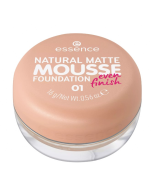 Essence Fond de Teint Mousse Matte Natural Foundation 01