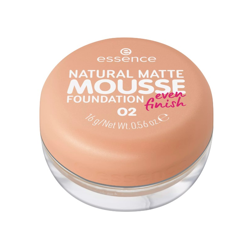 Essence Fond de Teint Mousse Matte Natural Foundation 02